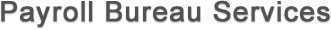 Payroll Bureau Services